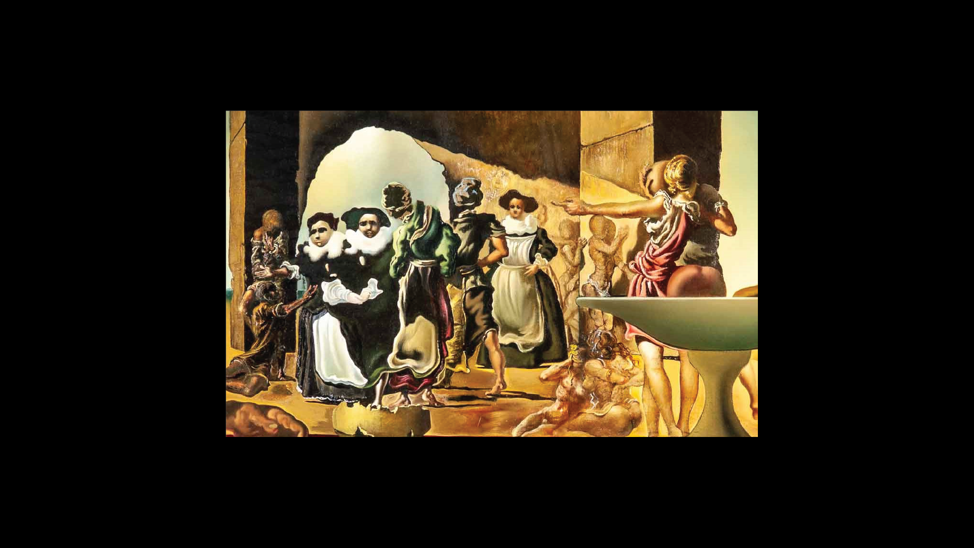 MERCADO CON ESCLAVOS CON APARICIÓN DEL BUSTO INVISIBLE DE VOLTAIRE – CMZ