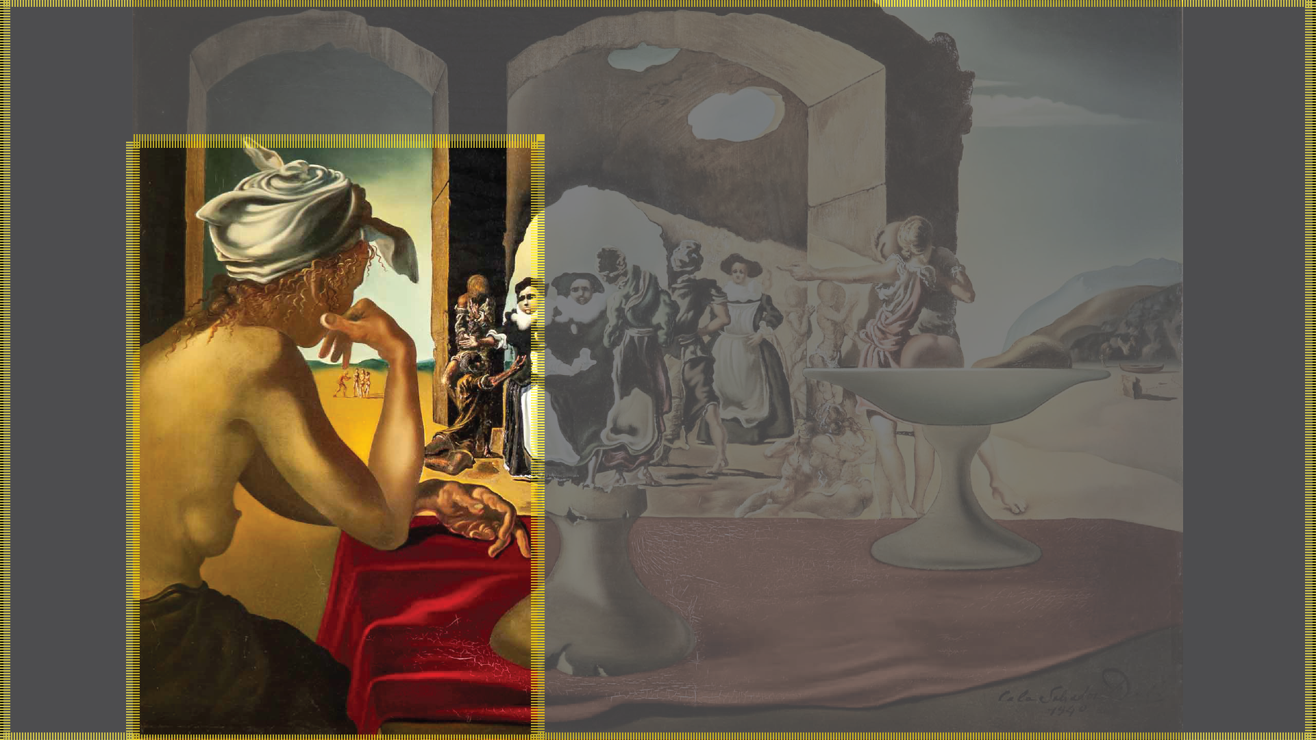 MERCADO CON ESCLAVOS CON APARICIÓN DEL BUSTO INVISIBLE DE VOLTAIRE – CMZ